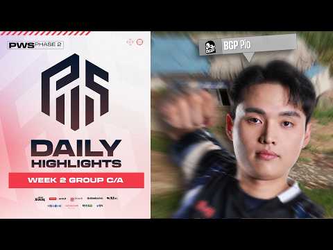 누가 우리 애들 때렸어 l WEEK 2 GROUP C/A 하이라이트 l 2026 PWS: PHASE 2 [배틀그라운드] [배그]
