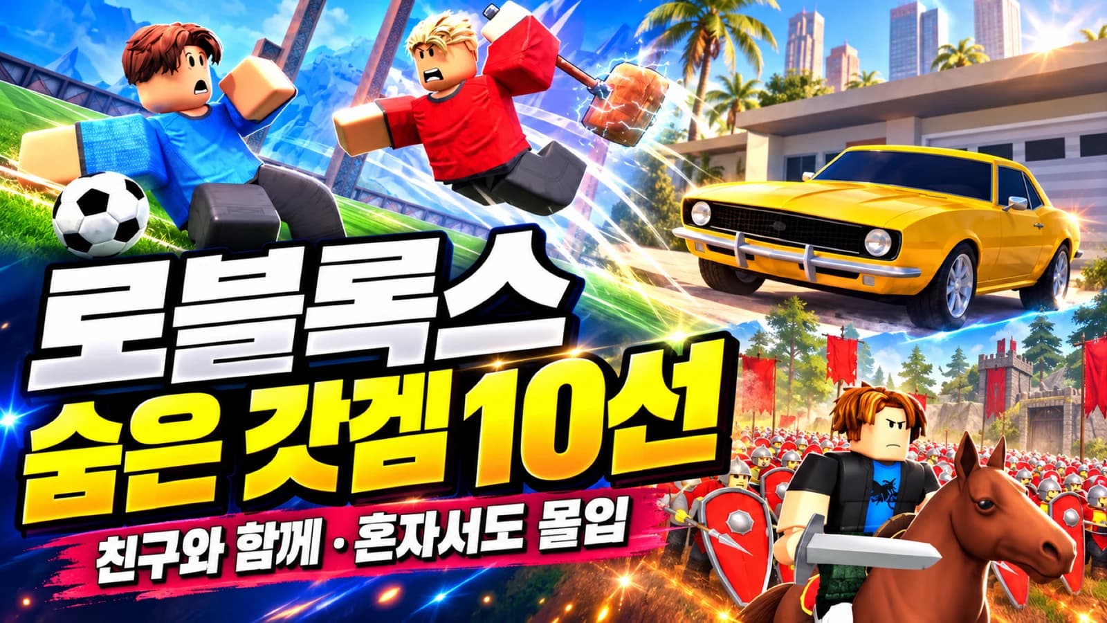 10 Roblox Games to Try: Party Sports, Strategy, RPGs, and Horror